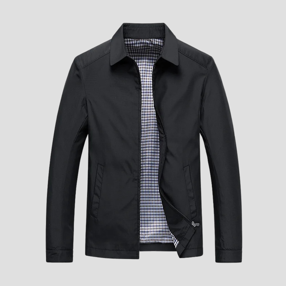 Men's Jacket Midweight Slim Fit Smart Casual with Structured Collar 2