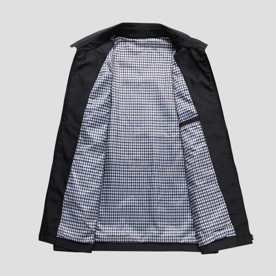 Men's Jacket Midweight Slim Fit Smart Casual with Structured Collar 3
