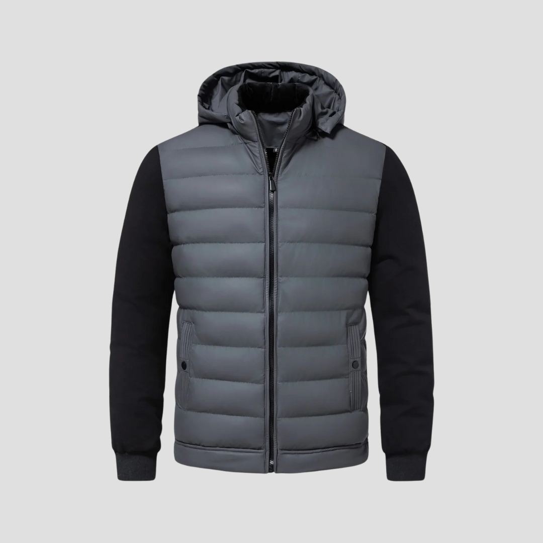 Men's Winter Coat Softshell Hybrid Jacket Padded 2