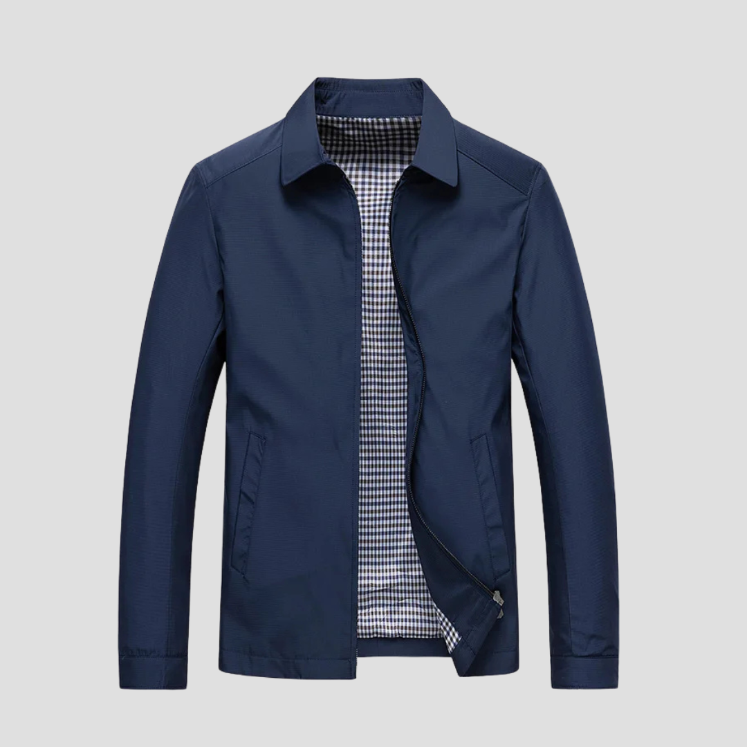 Men's Jacket Midweight Slim Fit Smart Casual with Structured Collar 1