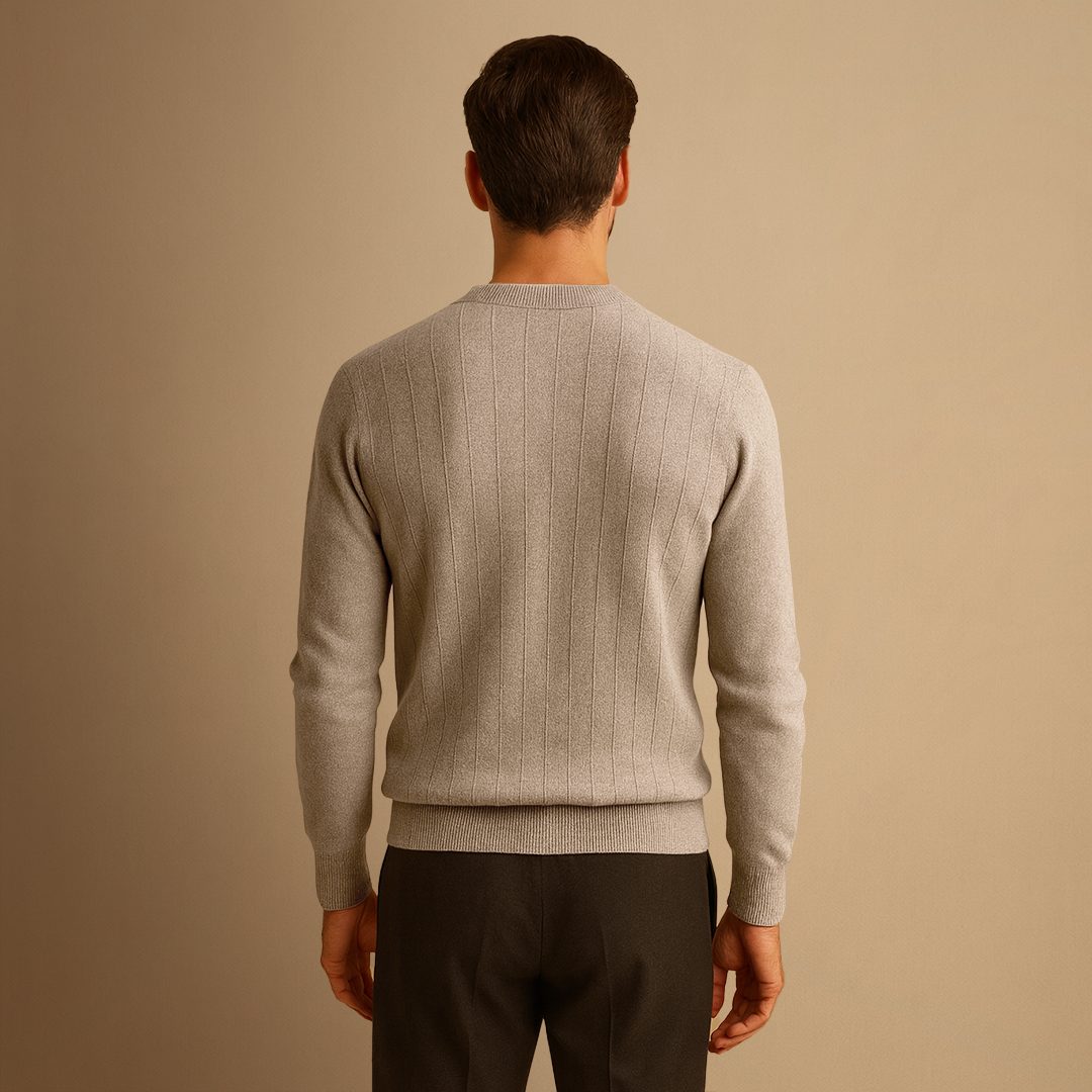 Women's Jumper Soft Knit V-Neck Classic 3